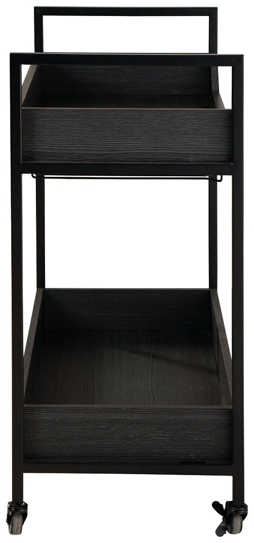 Yarlow Bar Cart Milwaukee Furniture of Chicago - Furniture Store in Chicago Serving Humbolt Park, Roscoe Village, Avondale, & Homan Square
