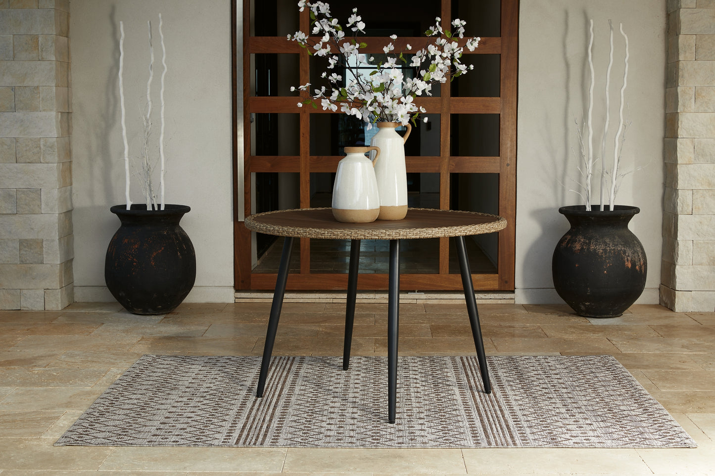 Amaris Round Dining Table Milwaukee Furniture of Chicago - Furniture Store in Chicago Serving Humbolt Park, Roscoe Village, Avondale, & Homan Square