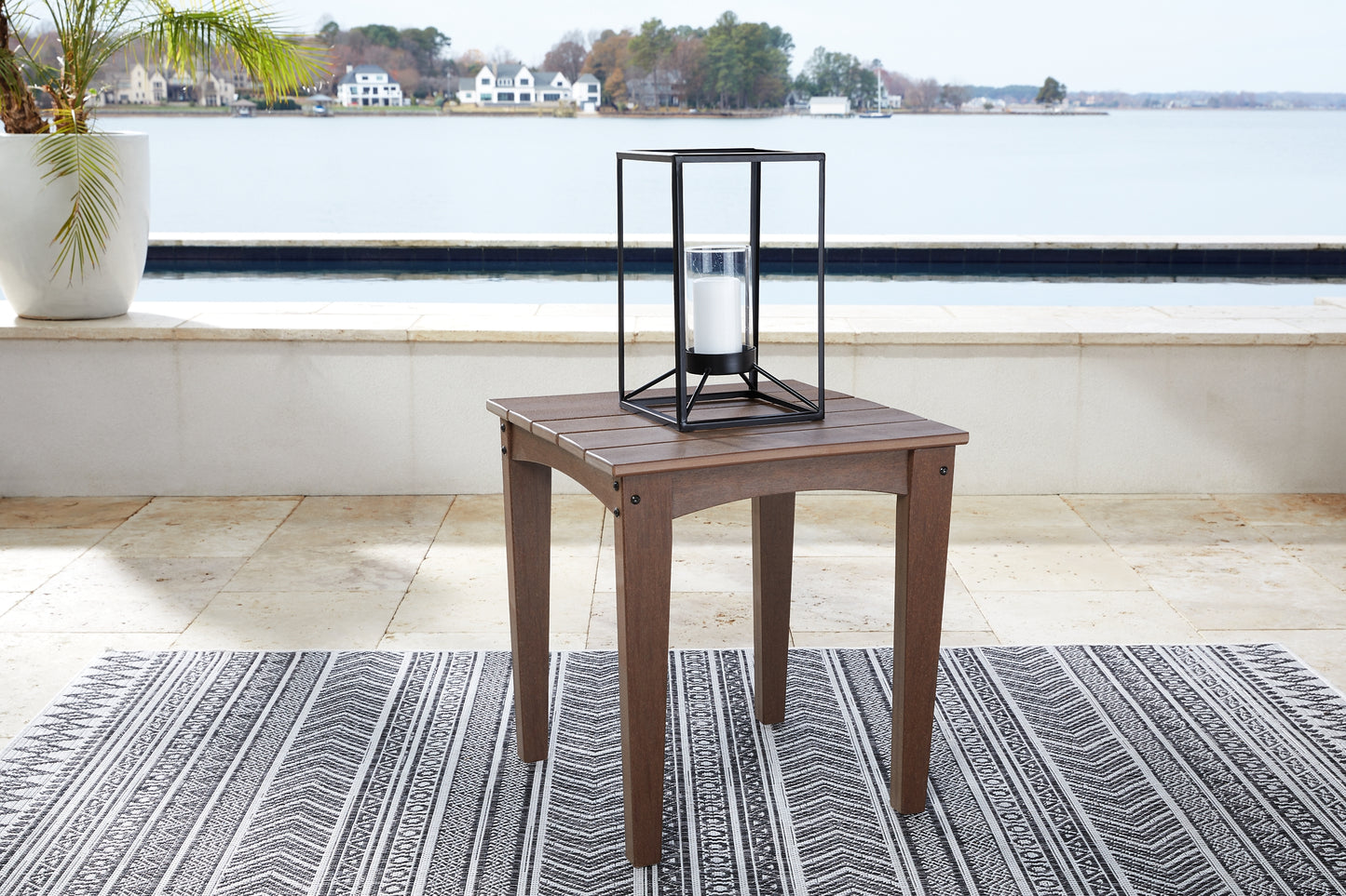 Emmeline Square End Table Milwaukee Furniture of Chicago - Furniture Store in Chicago Serving Humbolt Park, Roscoe Village, Avondale, & Homan Square