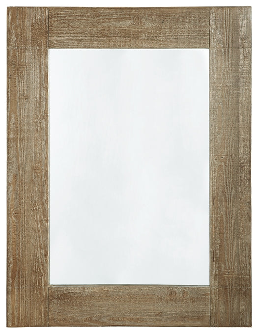 Waltleigh Accent Mirror Milwaukee Furniture of Chicago - Furniture Store in Chicago Serving Humbolt Park, Roscoe Village, Avondale, & Homan Square