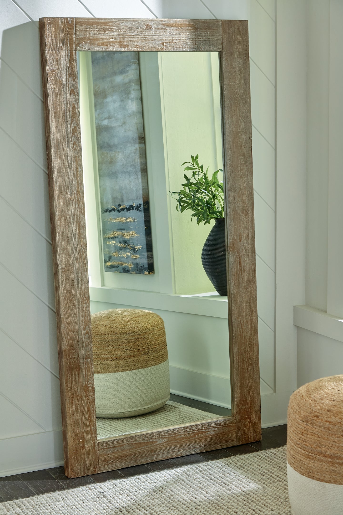 Waltleigh Floor Mirror Milwaukee Furniture of Chicago - Furniture Store in Chicago Serving Humbolt Park, Roscoe Village, Avondale, & Homan Square
