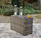 Harbor Court Console With Drink Holders Milwaukee Furniture of Chicago - Furniture Store in Chicago Serving Humbolt Park, Roscoe Village, Avondale, & Homan Square