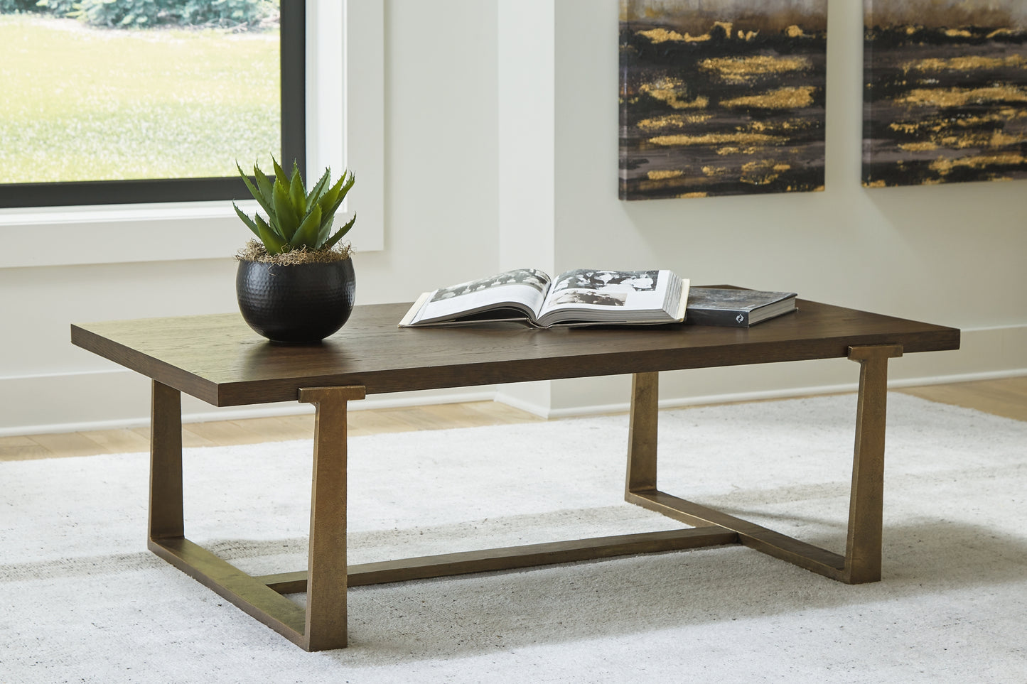 Balintmore Rectangular Cocktail Table Milwaukee Furniture of Chicago - Furniture Store in Chicago Serving Humbolt Park, Roscoe Village, Avondale, & Homan Square