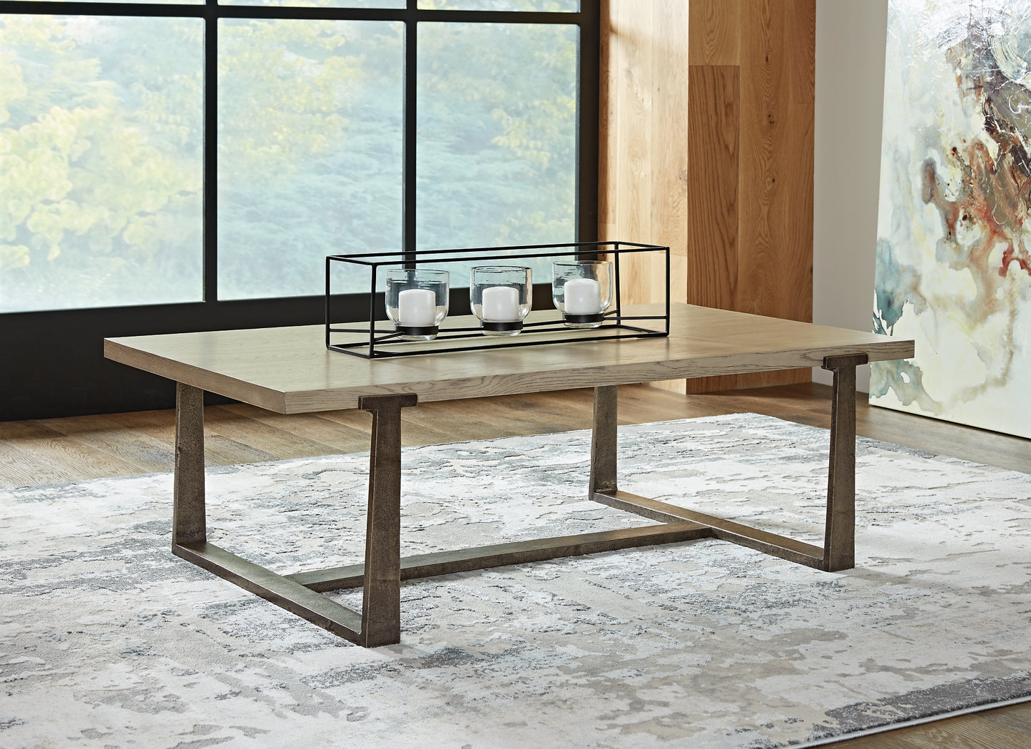 Dalenville Rectangular Cocktail Table Milwaukee Furniture of Chicago - Furniture Store in Chicago Serving Humbolt Park, Roscoe Village, Avondale, & Homan Square