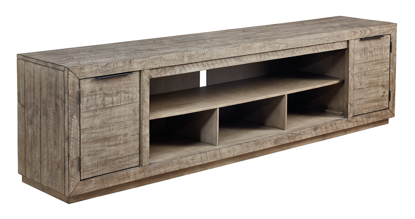 Krystanza XL TV Stand w/Fireplace Option Milwaukee Furniture of Chicago - Furniture Store in Chicago Serving Humbolt Park, Roscoe Village, Avondale, & Homan Square