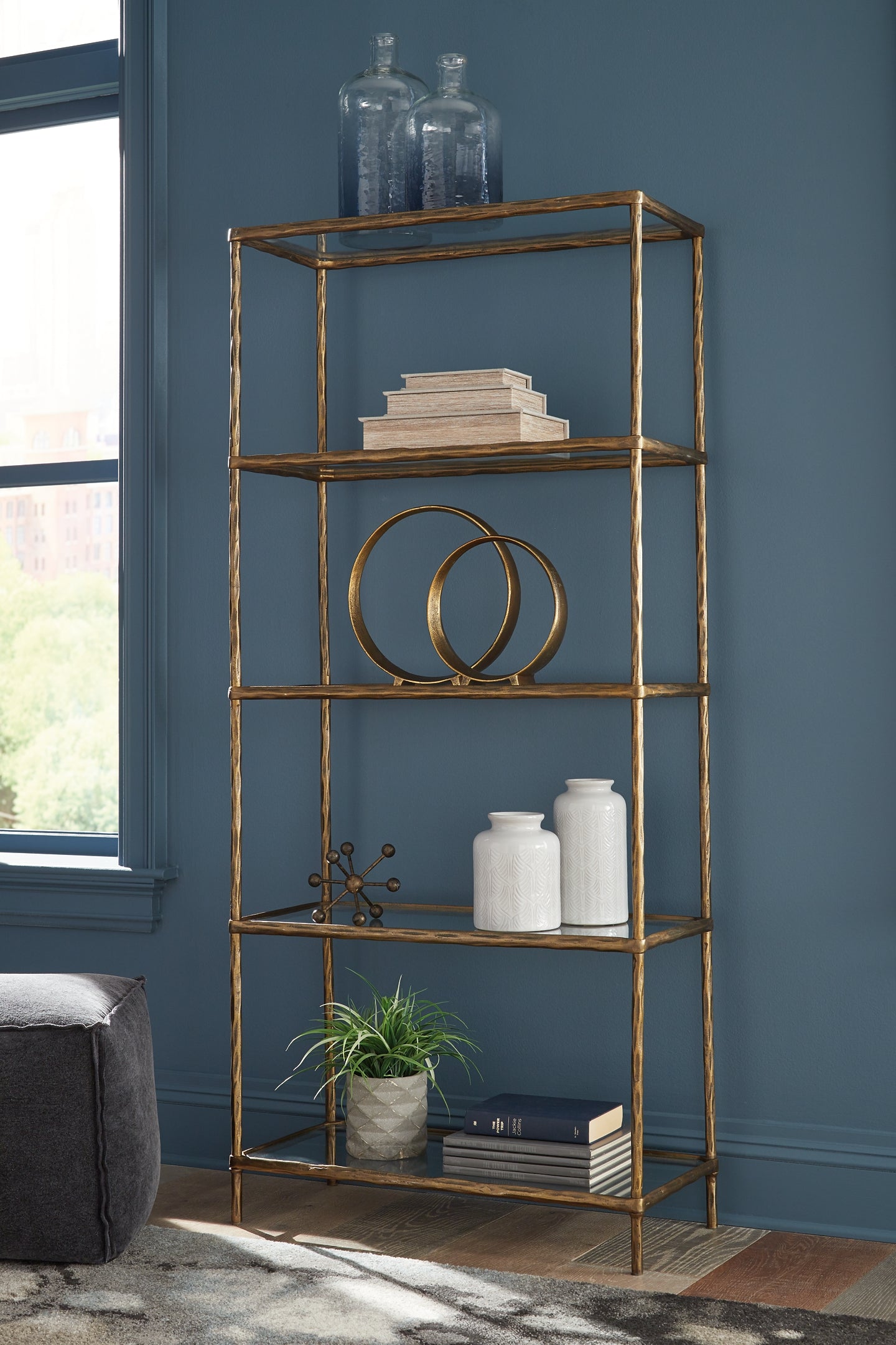 Ryandale Bookcase Milwaukee Furniture of Chicago - Furniture Store in Chicago Serving Humbolt Park, Roscoe Village, Avondale, & Homan Square