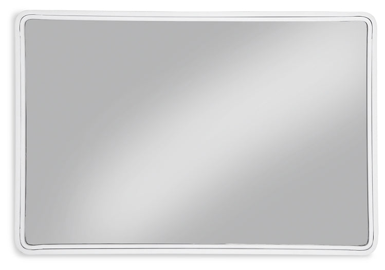 Brocky Accent Mirror Milwaukee Furniture of Chicago - Furniture Store in Chicago Serving Humbolt Park, Roscoe Village, Avondale, & Homan Square