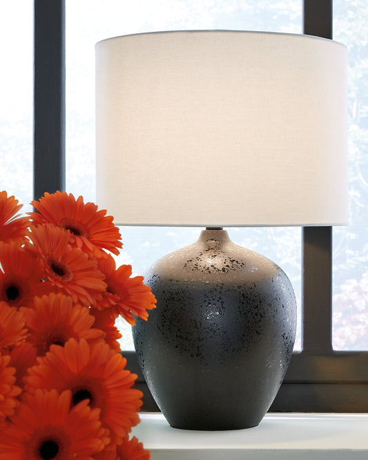 Ladstow Ceramic Table Lamp (1/CN) Milwaukee Furniture of Chicago - Furniture Store in Chicago Serving Humbolt Park, Roscoe Village, Avondale, & Homan Square