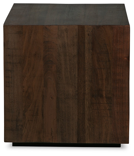 Hensington Square End Table Milwaukee Furniture of Chicago - Furniture Store in Chicago Serving Humbolt Park, Roscoe Village, Avondale, & Homan Square