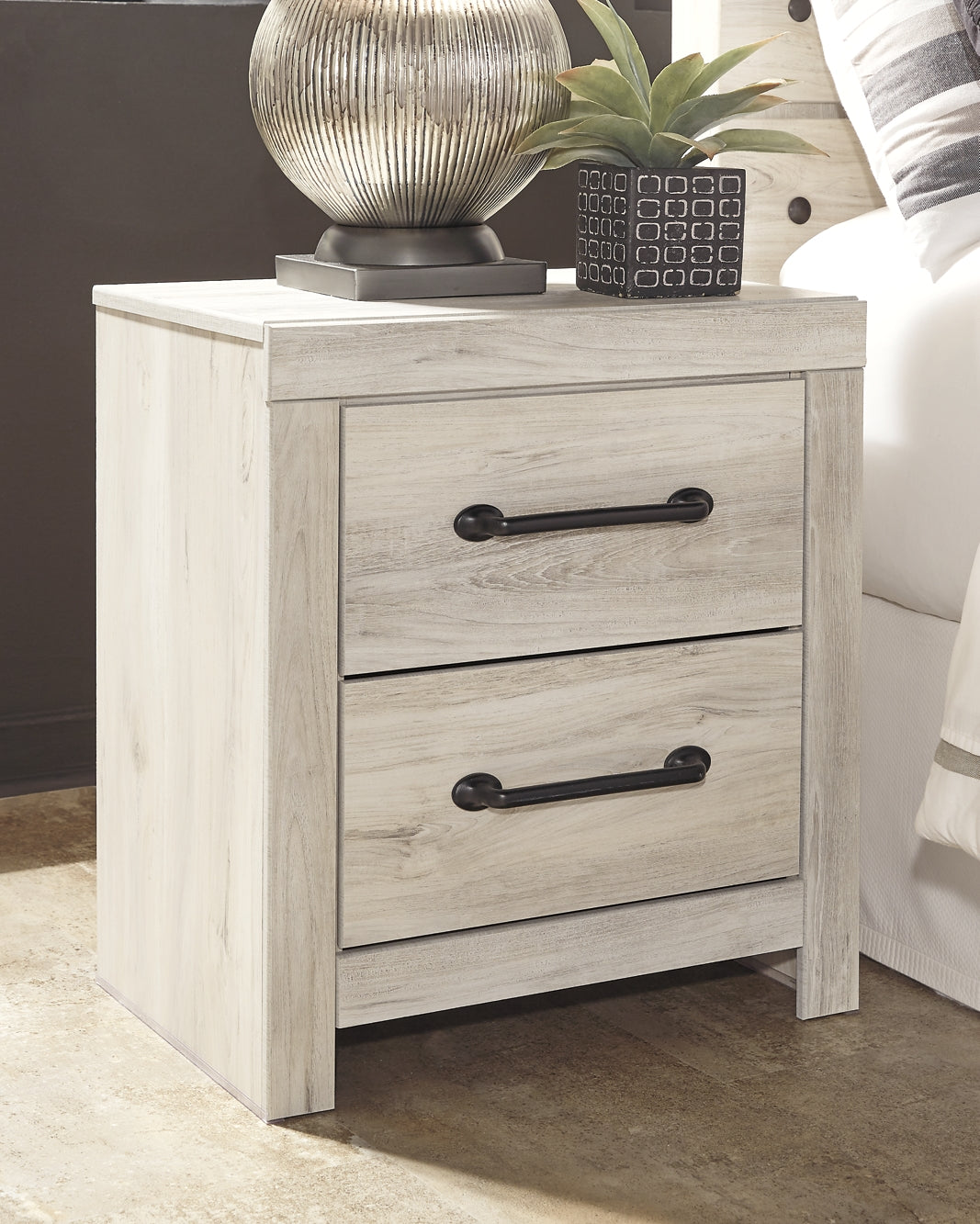 Cambeck Twin Panel Bed with Mirrored Dresser, Chest and Nightstand Milwaukee Furniture of Chicago - Furniture Store in Chicago Serving Humbolt Park, Roscoe Village, Avondale, & Homan Square