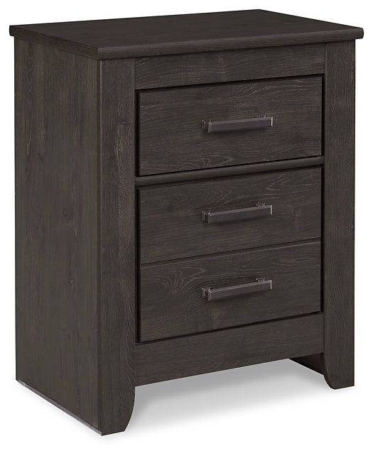 Brinxton Queen Panel Bed with Mirrored Dresser, Chest and Nightstand Milwaukee Furniture of Chicago - Furniture Store in Chicago Serving Humbolt Park, Roscoe Village, Avondale, & Homan Square