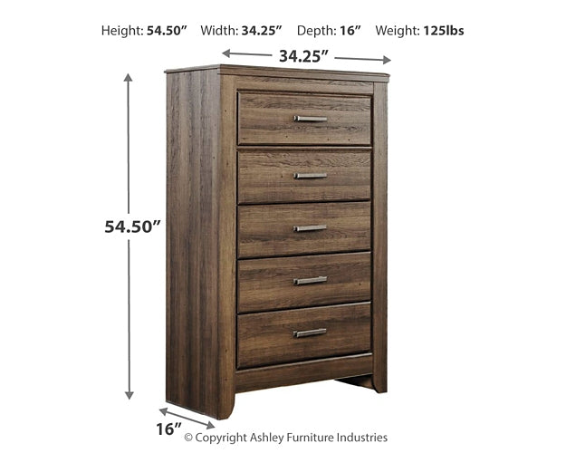 Juararo Queen Panel Headboard with Mirrored Dresser and Chest Milwaukee Furniture of Chicago - Furniture Store in Chicago Serving Humbolt Park, Roscoe Village, Avondale, & Homan Square