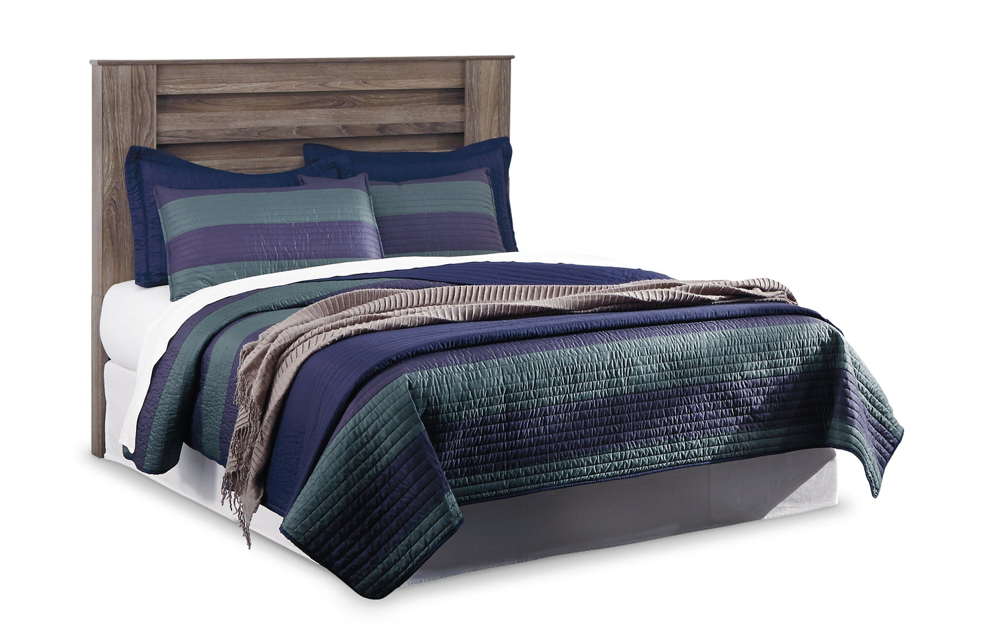 Zelen Queen/Full Panel Headboard with Mirrored Dresser, Chest and 2 Nightstands Milwaukee Furniture of Chicago - Furniture Store in Chicago Serving Humbolt Park, Roscoe Village, Avondale, & Homan Square