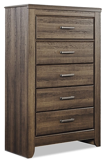Juararo King Panel Bed with Mirrored Dresser, Chest and Nightstand Milwaukee Furniture of Chicago - Furniture Store in Chicago Serving Humbolt Park, Roscoe Village, Avondale, & Homan Square