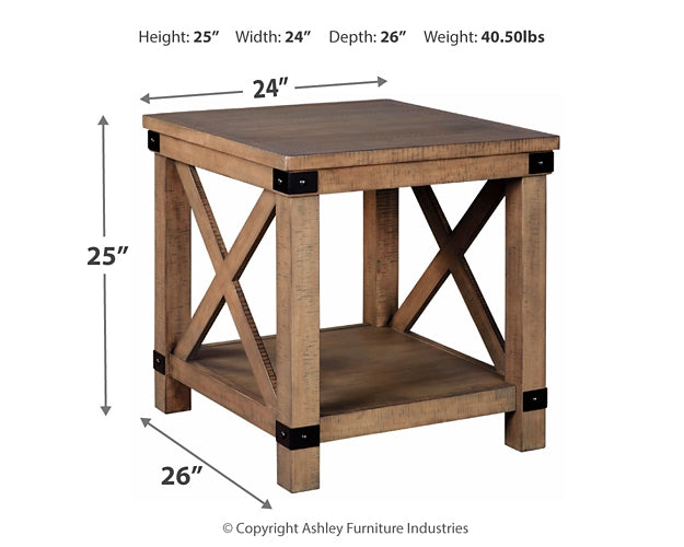 Aldwin 2 End Tables Milwaukee Furniture of Chicago - Furniture Store in Chicago Serving Humbolt Park, Roscoe Village, Avondale, & Homan Square