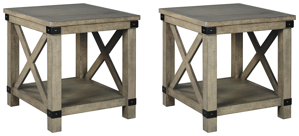 Aldwin 2 End Tables Milwaukee Furniture of Chicago - Furniture Store in Chicago Serving Humbolt Park, Roscoe Village, Avondale, & Homan Square