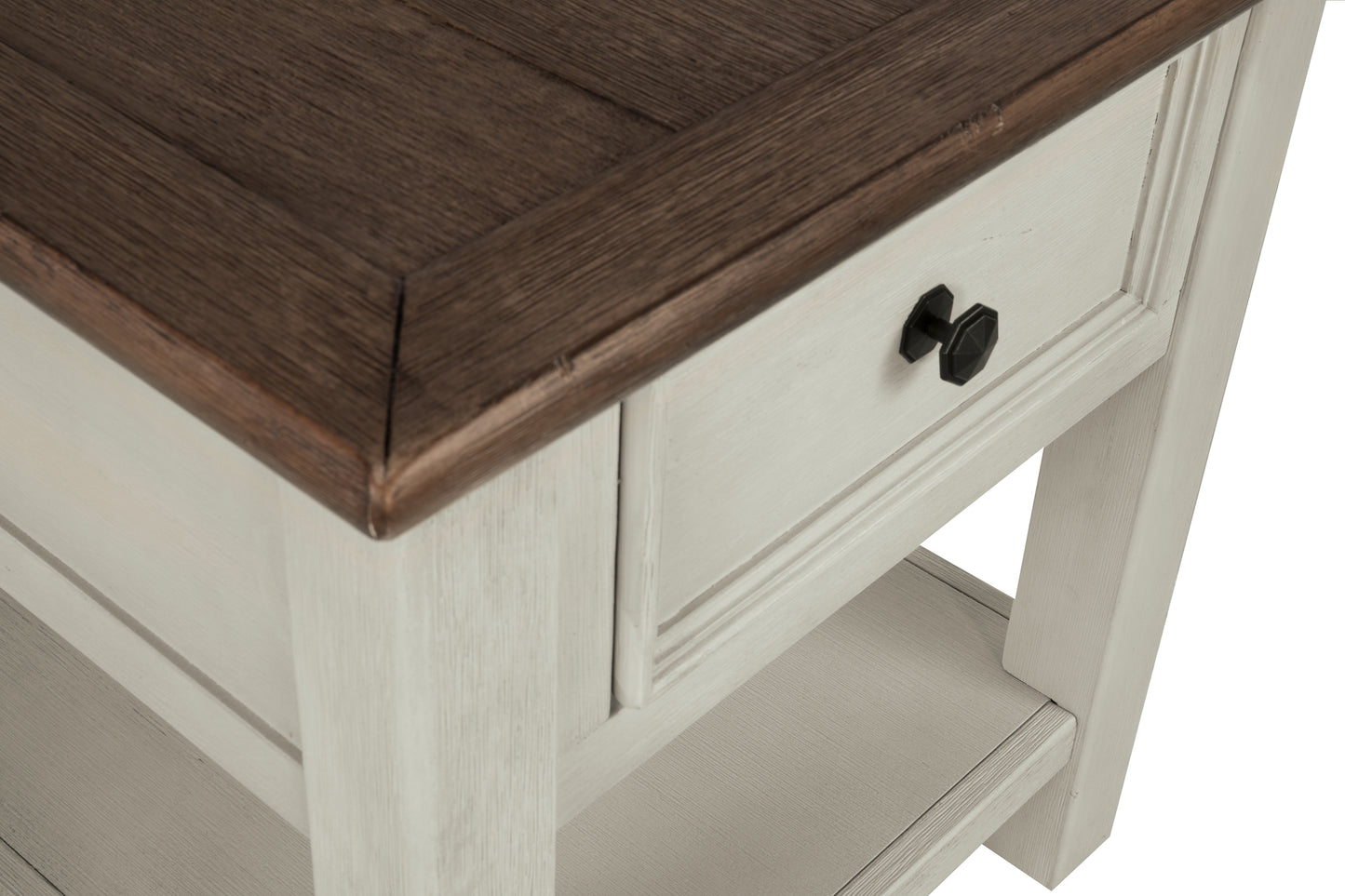 Bolanburg Coffee Table with 1 End Table Milwaukee Furniture of Chicago - Furniture Store in Chicago Serving Humbolt Park, Roscoe Village, Avondale, & Homan Square