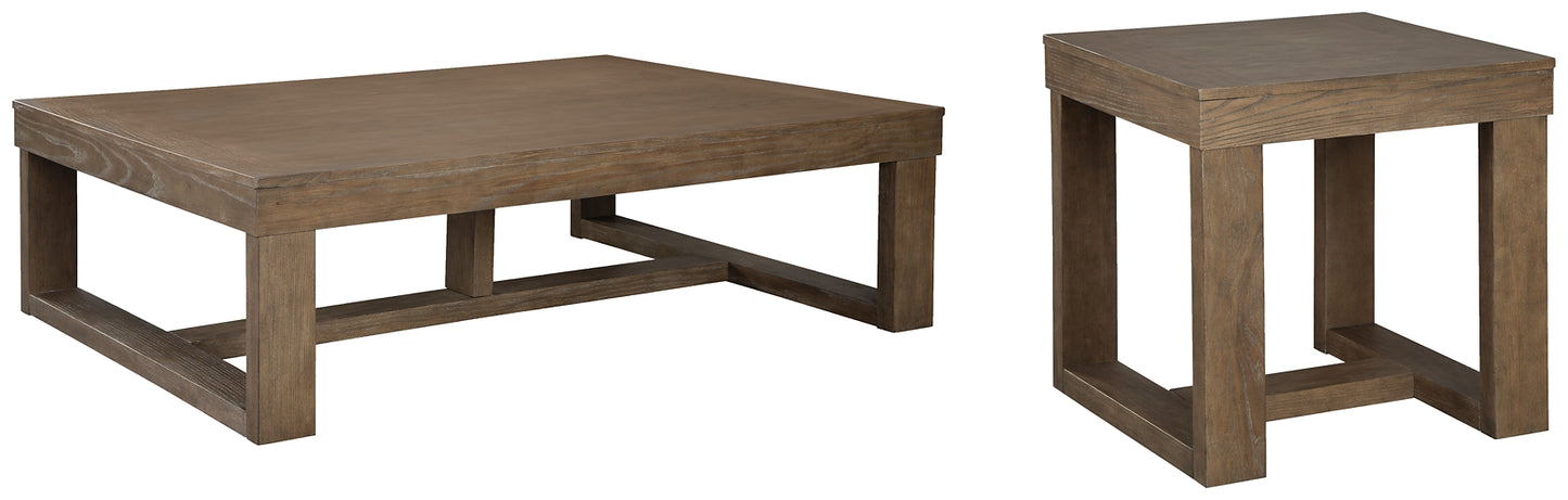 Cariton Coffee Table with 1 End Table Milwaukee Furniture of Chicago - Furniture Store in Chicago Serving Humbolt Park, Roscoe Village, Avondale, & Homan Square