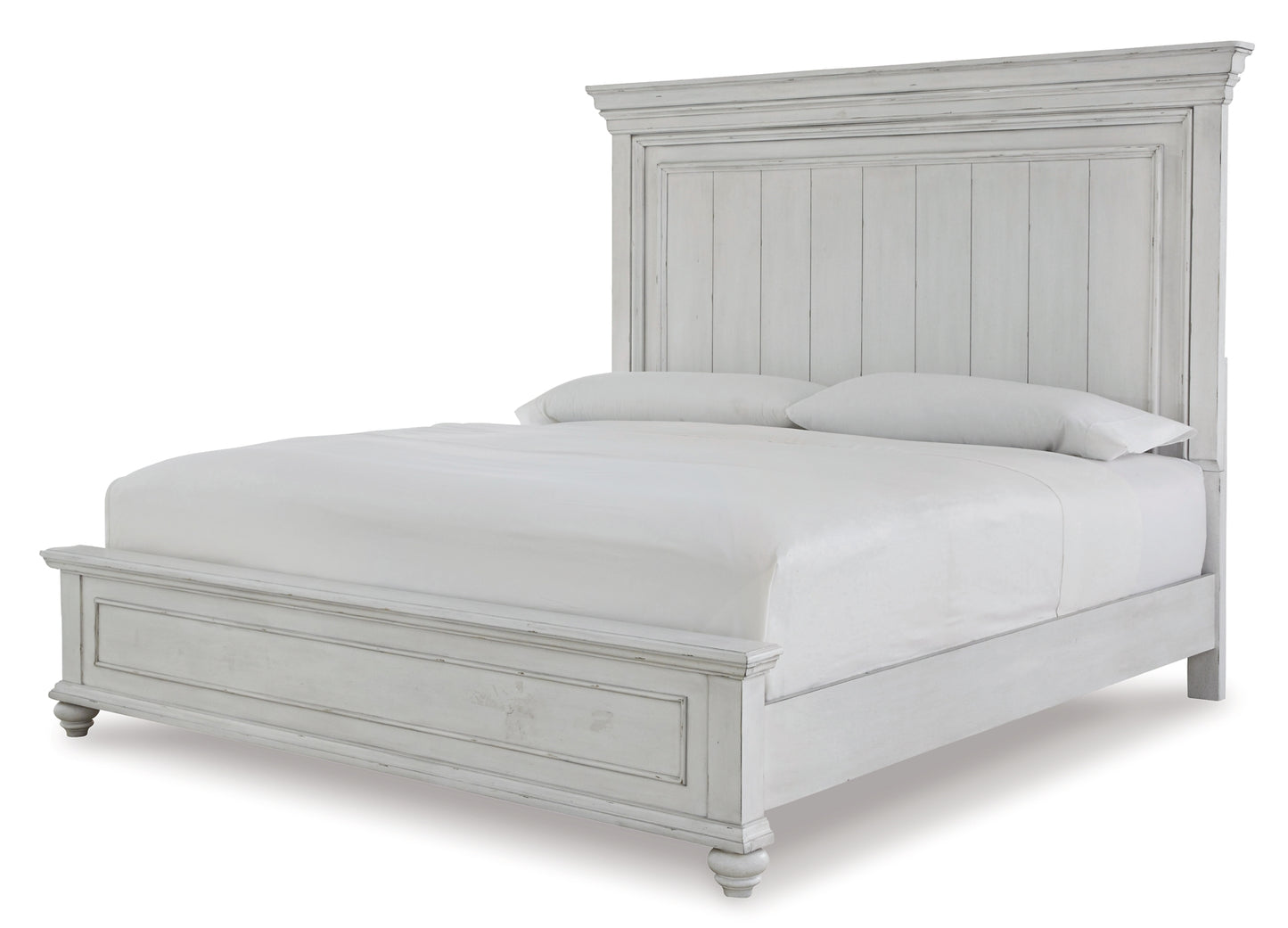 Kanwyn Queen Panel Bed with Mirrored Dresser and Chest Milwaukee Furniture of Chicago - Furniture Store in Chicago Serving Humbolt Park, Roscoe Village, Avondale, & Homan Square