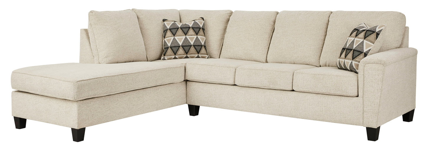 Abinger 2-Piece Sectional with Ottoman Milwaukee Furniture of Chicago - Furniture Store in Chicago Serving Humbolt Park, Roscoe Village, Avondale, & Homan Square