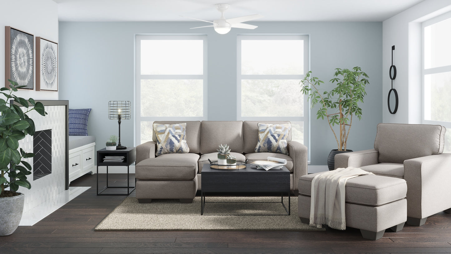 Greaves Sofa Chaise, Chair, and Ottoman Milwaukee Furniture of Chicago - Furniture Store in Chicago Serving Humbolt Park, Roscoe Village, Avondale, & Homan Square