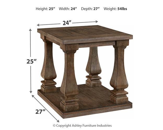 Johnelle Coffee Table with 1 End Table Milwaukee Furniture of Chicago - Furniture Store in Chicago Serving Humbolt Park, Roscoe Village, Avondale, & Homan Square
