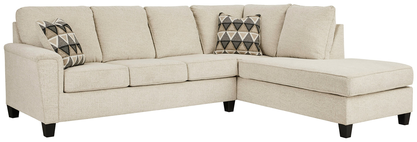 Abinger 2-Piece Sectional with Ottoman Milwaukee Furniture of Chicago - Furniture Store in Chicago Serving Humbolt Park, Roscoe Village, Avondale, & Homan Square