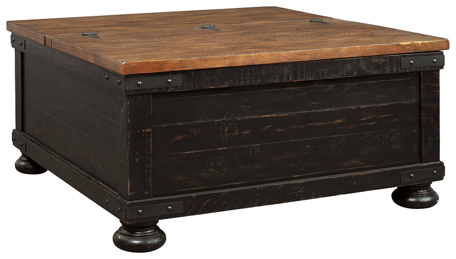 Valebeck Coffee Table with 1 End Table Milwaukee Furniture of Chicago - Furniture Store in Chicago Serving Humbolt Park, Roscoe Village, Avondale, & Homan Square