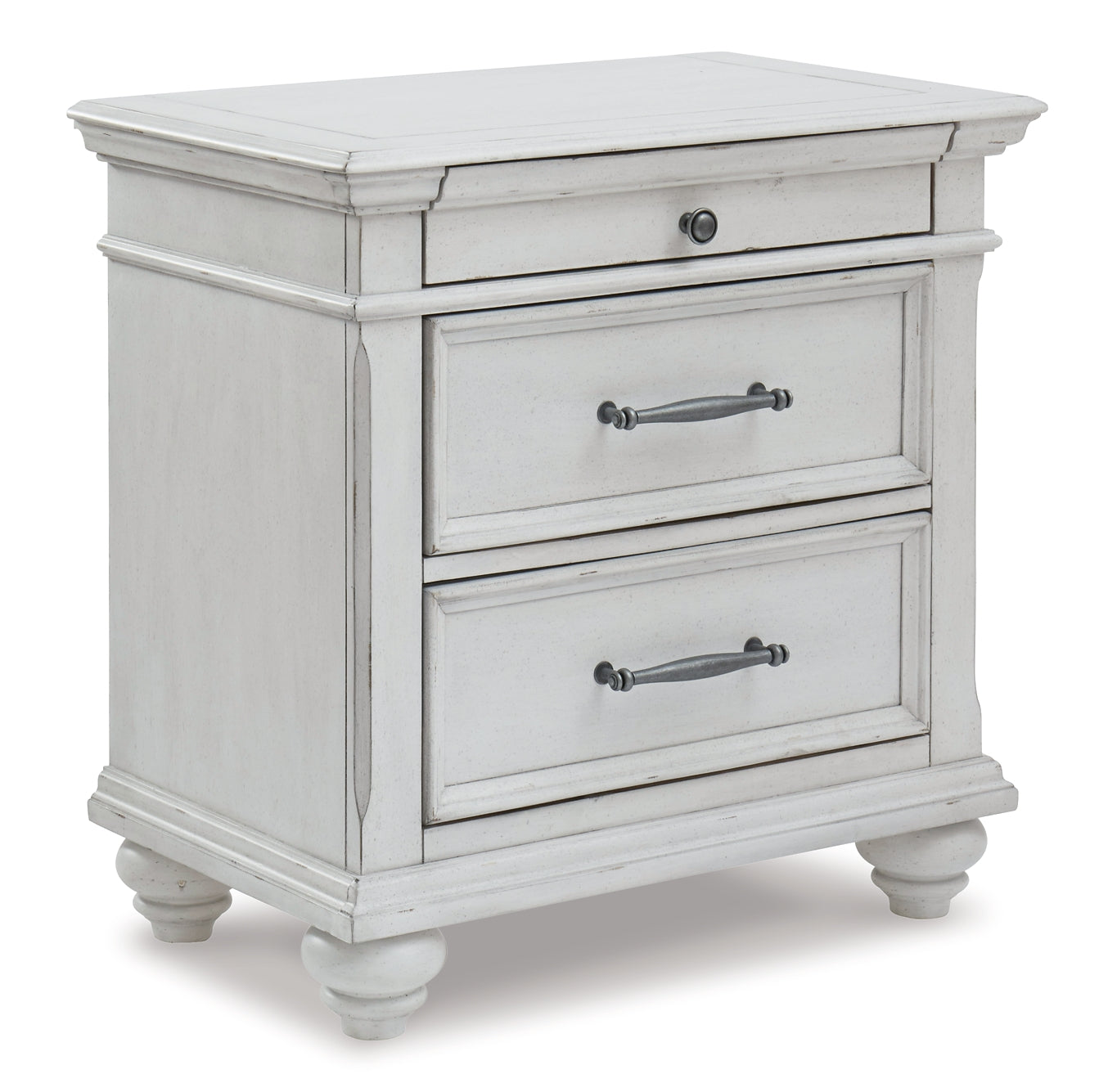 Kanwyn King Panel Bed with Storage with Mirrored Dresser, Chest and 2 Nightstands Milwaukee Furniture of Chicago - Furniture Store in Chicago Serving Humbolt Park, Roscoe Village, Avondale, & Homan Square