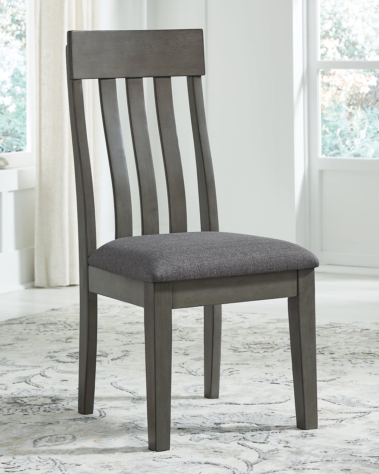 Hallanden Dining Table and 6 Chairs Milwaukee Furniture of Chicago - Furniture Store in Chicago Serving Humbolt Park, Roscoe Village, Avondale, & Homan Square