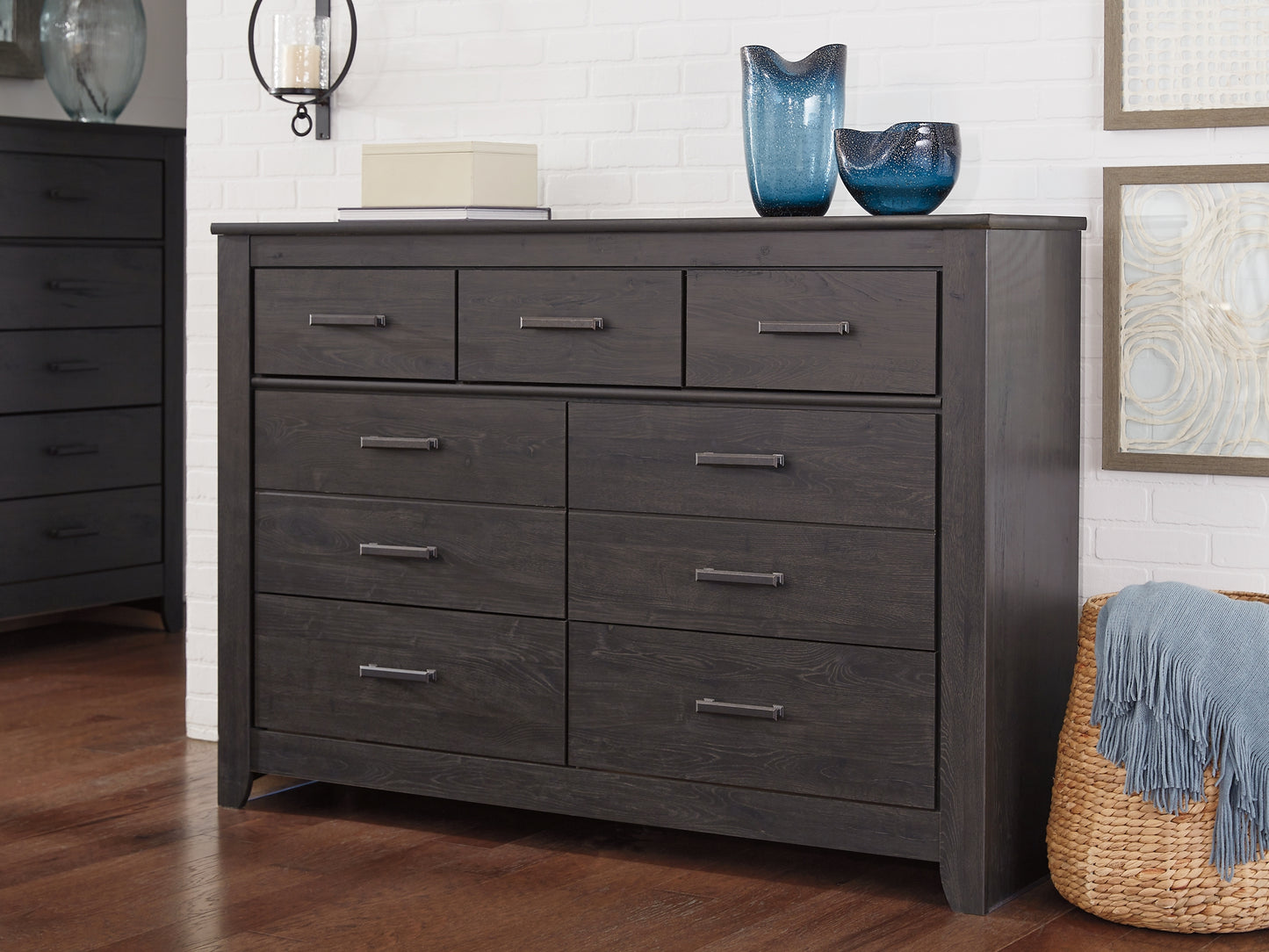 Altyra Queen Panel Headboard with Mirrored Dresser and Chest Milwaukee Furniture of Chicago - Furniture Store in Chicago Serving Humbolt Park, Roscoe Village, Avondale, & Homan Square