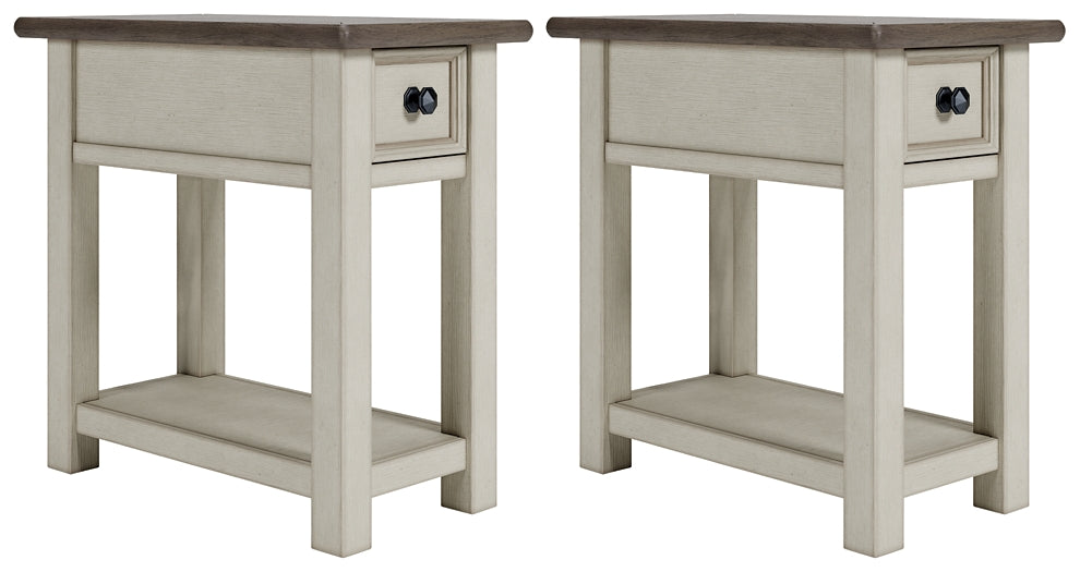 Bolanburg 2 End Tables Milwaukee Furniture of Chicago - Furniture Store in Chicago Serving Humbolt Park, Roscoe Village, Avondale, & Homan Square