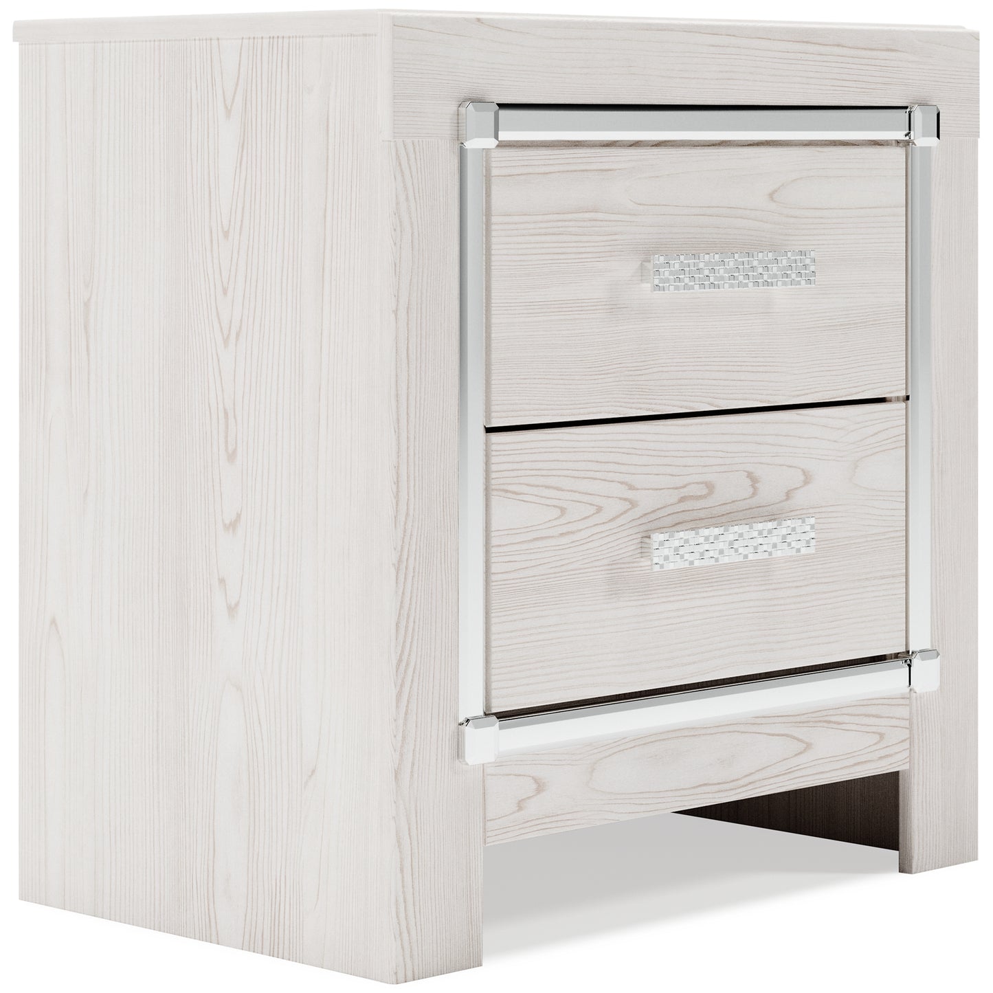 Altyra King Panel Bed with Mirrored Dresser, Chest and 2 Nightstands Milwaukee Furniture of Chicago - Furniture Store in Chicago Serving Humbolt Park, Roscoe Village, Avondale, & Homan Square