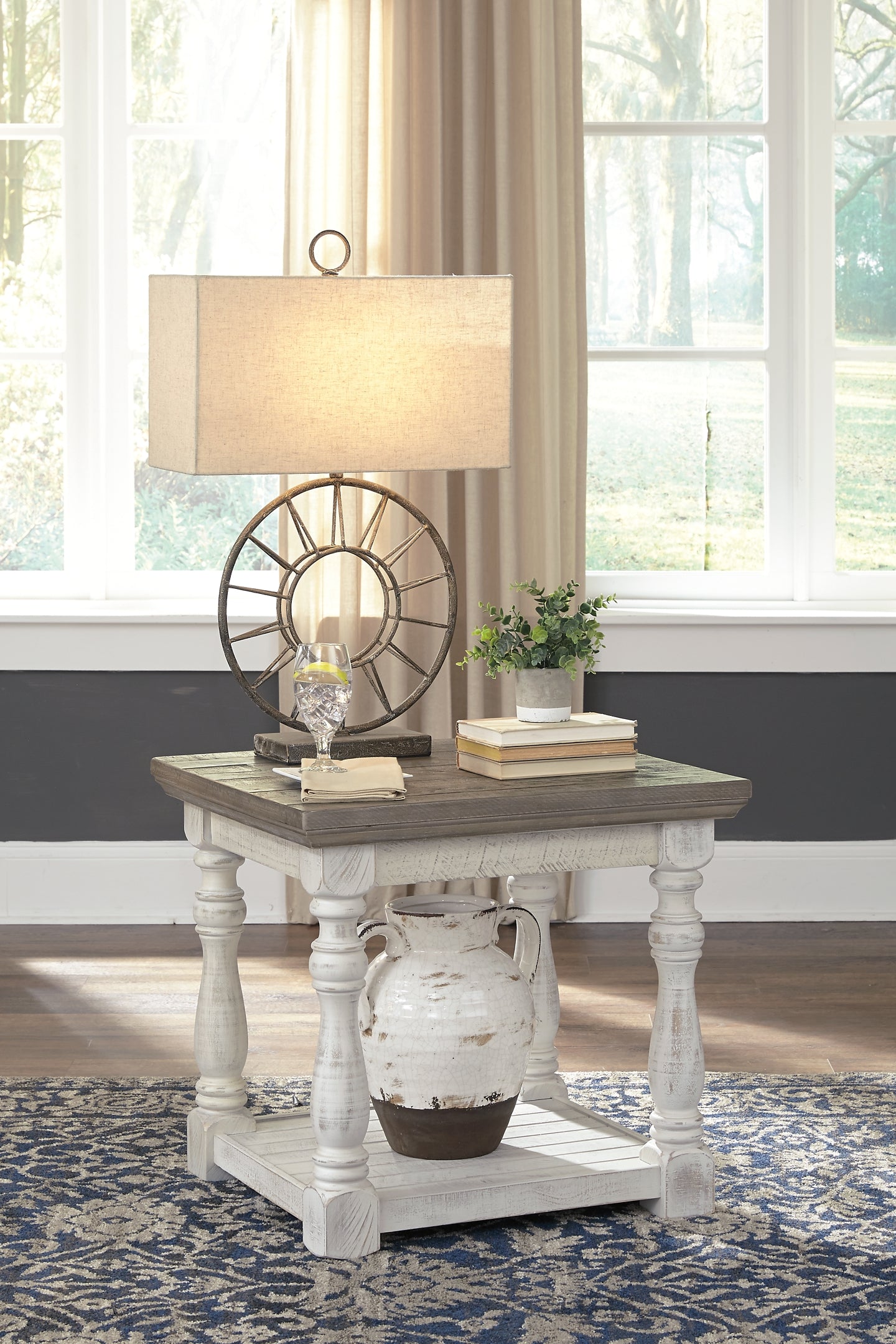Havalance Outdoor Coffee Table with End Table Milwaukee Furniture of Chicago - Furniture Store in Chicago Serving Humbolt Park, Roscoe Village, Avondale, & Homan Square