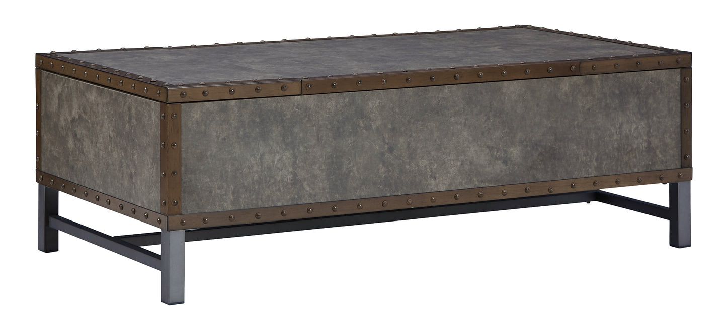 Derrylin Coffee Table with 2 End Tables Milwaukee Furniture of Chicago - Furniture Store in Chicago Serving Humbolt Park, Roscoe Village, Avondale, & Homan Square