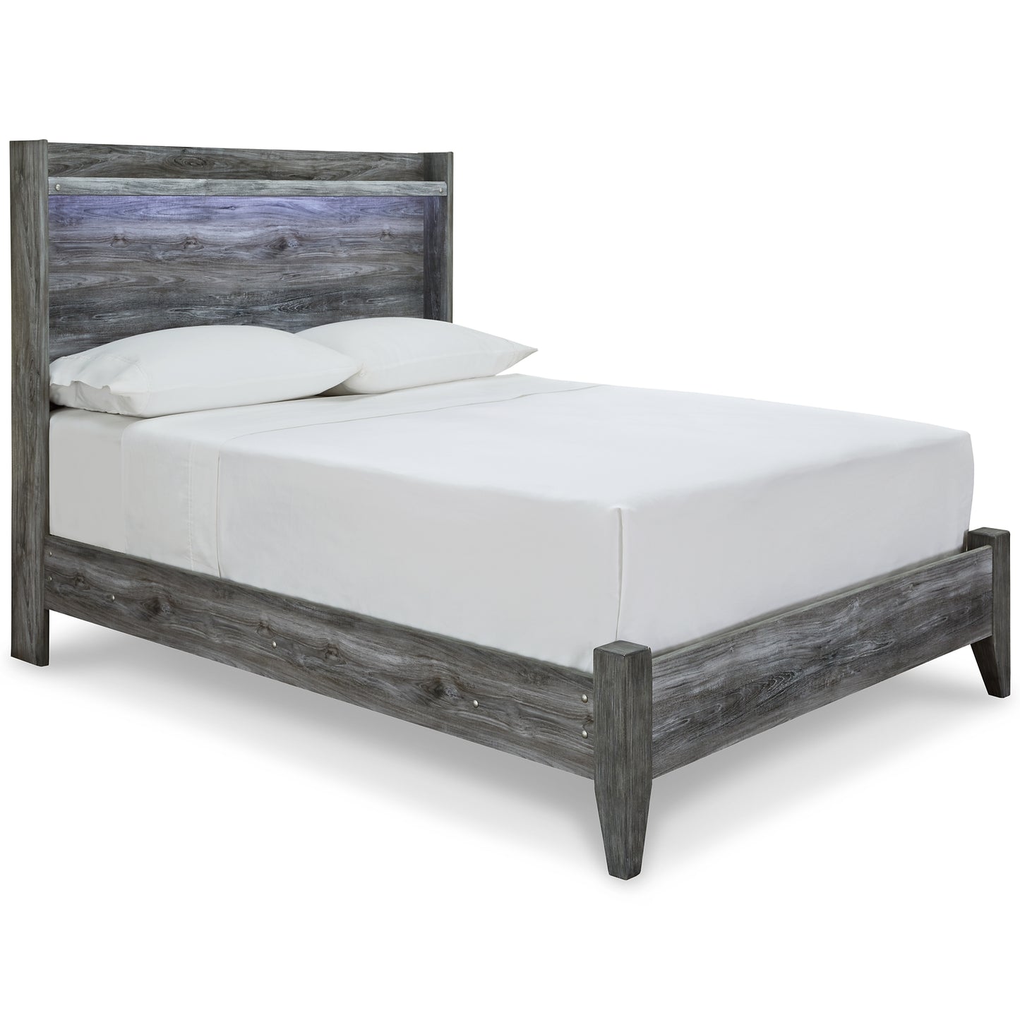 Baystorm Full Panel Bed with Mirrored Dresser Milwaukee Furniture of Chicago - Furniture Store in Chicago Serving Humbolt Park, Roscoe Village, Avondale, & Homan Square