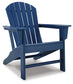 Sundown Treasure 2 Adirondack Chairs with End table Milwaukee Furniture of Chicago - Furniture Store in Chicago Serving Humbolt Park, Roscoe Village, Avondale, & Homan Square