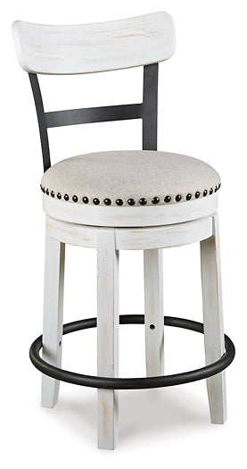 Valebeck Counter Height Dining Table and 2 Barstools Milwaukee Furniture of Chicago - Furniture Store in Chicago Serving Humbolt Park, Roscoe Village, Avondale, & Homan Square