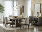 Burkhaus Dining Table and 6 Chairs Milwaukee Furniture of Chicago - Furniture Store in Chicago Serving Humbolt Park, Roscoe Village, Avondale, & Homan Square
