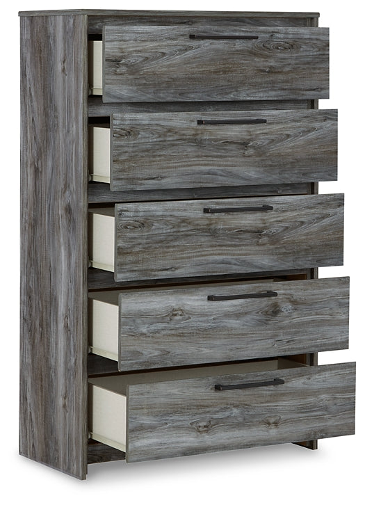 Baystorm Five Drawer Chest Milwaukee Furniture of Chicago - Furniture Store in Chicago Serving Humbolt Park, Roscoe Village, Avondale, & Homan Square