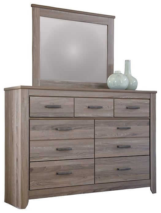 Zelen Dresser and Mirror Milwaukee Furniture of Chicago - Furniture Store in Chicago Serving Humbolt Park, Roscoe Village, Avondale, & Homan Square