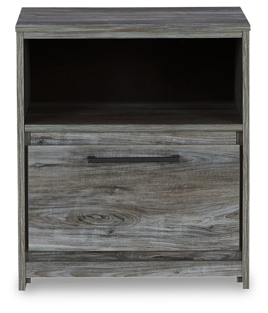 Baystorm One Drawer Night Stand Milwaukee Furniture of Chicago - Furniture Store in Chicago Serving Humbolt Park, Roscoe Village, Avondale, & Homan Square