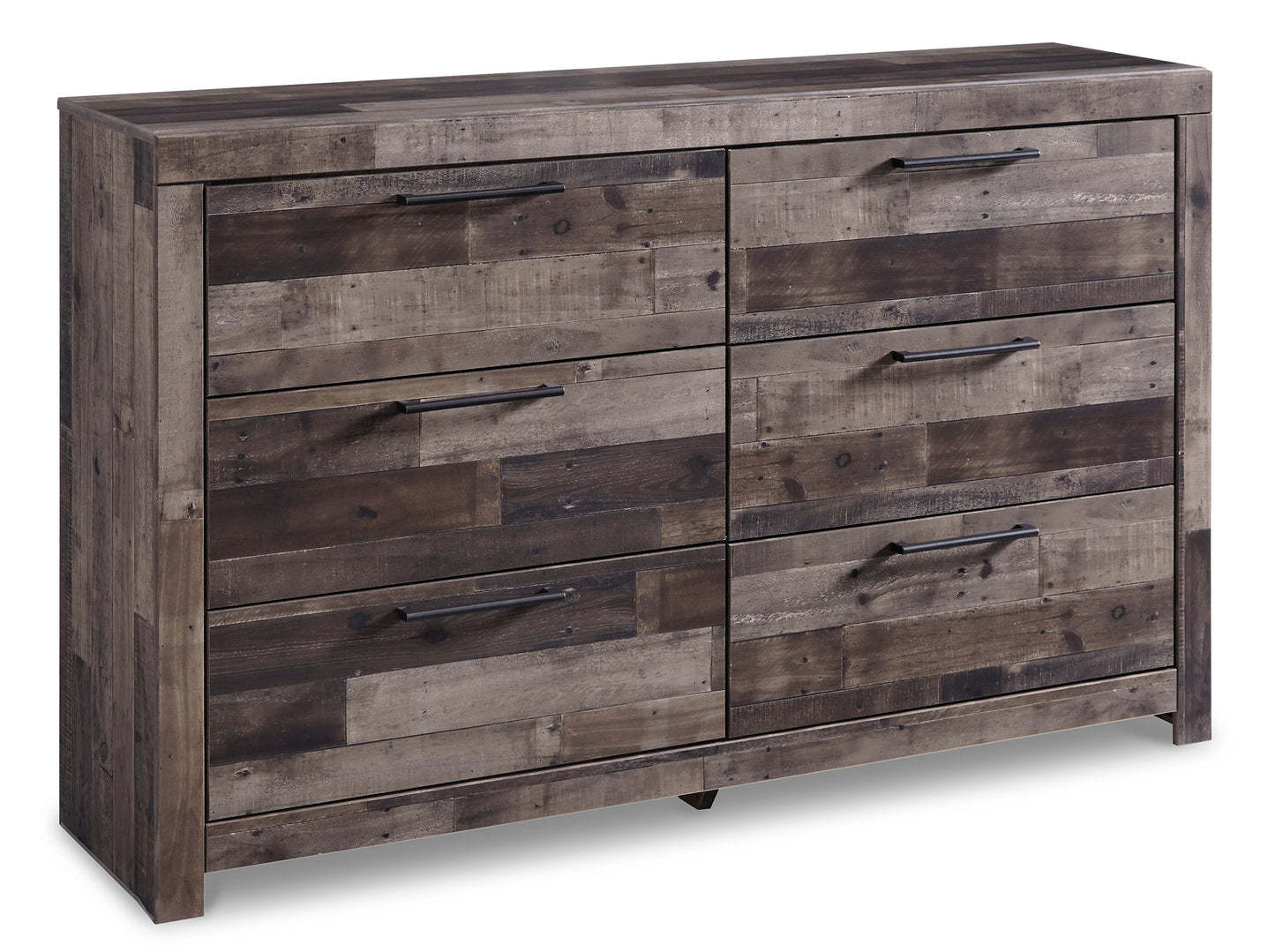 Derekson Six Drawer Dresser Milwaukee Furniture of Chicago - Furniture Store in Chicago Serving Humbolt Park, Roscoe Village, Avondale, & Homan Square