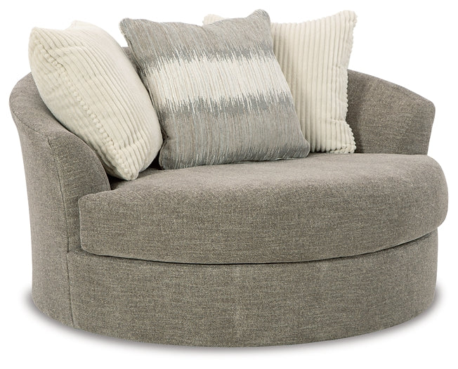 Creswell Oversized Swivel Accent Chair Milwaukee Furniture of Chicago - Furniture Store in Chicago Serving Humbolt Park, Roscoe Village, Avondale, & Homan Square