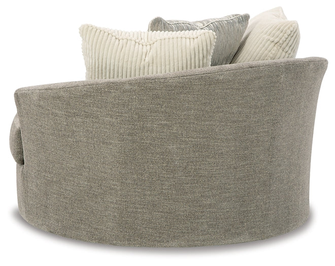 Creswell Oversized Swivel Accent Chair Milwaukee Furniture of Chicago - Furniture Store in Chicago Serving Humbolt Park, Roscoe Village, Avondale, & Homan Square