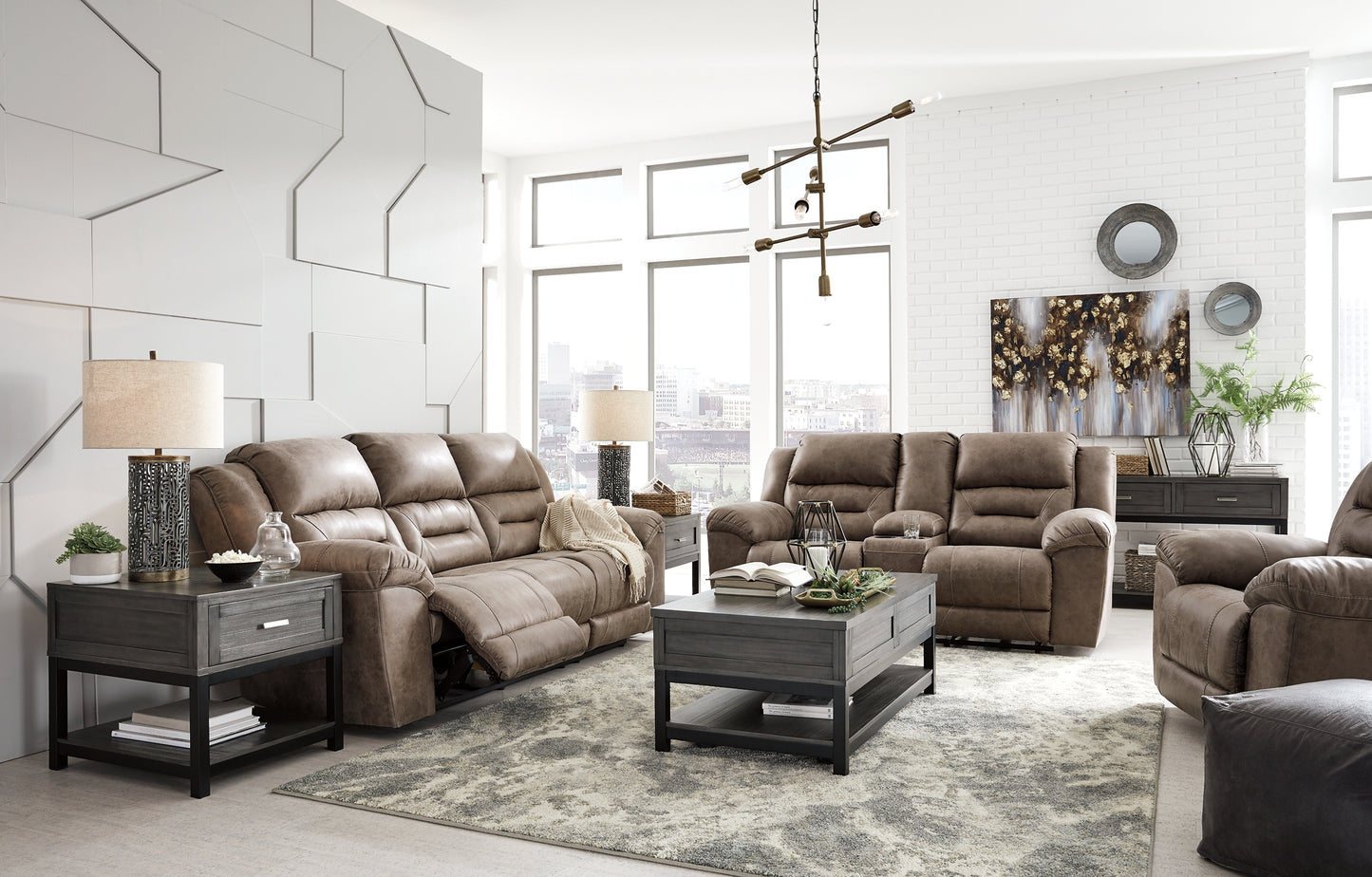 Stoneland Sofa, Loveseat and Recliner Milwaukee Furniture of Chicago - Furniture Store in Chicago Serving Humbolt Park, Roscoe Village, Avondale, & Homan Square