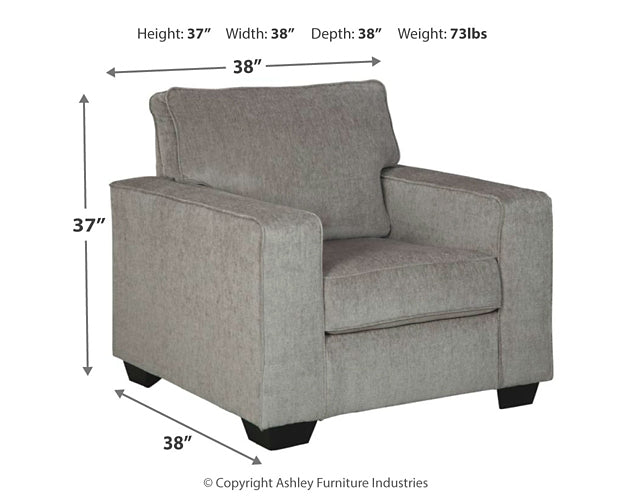 Altari Chair and Ottoman Milwaukee Furniture of Chicago - Furniture Store in Chicago Serving Humbolt Park, Roscoe Village, Avondale, & Homan Square