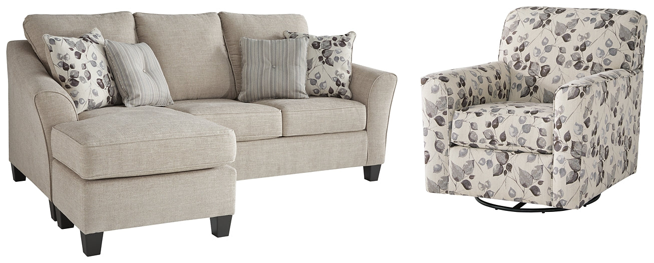 Abney Sofa Chaise and Chair Milwaukee Furniture of Chicago - Furniture Store in Chicago Serving Humbolt Park, Roscoe Village, Avondale, & Homan Square