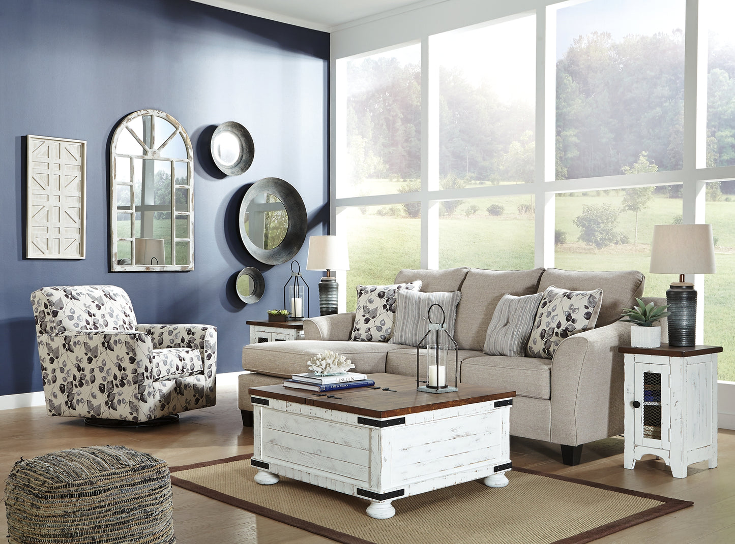 Abney Sofa Chaise and Chair Milwaukee Furniture of Chicago - Furniture Store in Chicago Serving Humbolt Park, Roscoe Village, Avondale, & Homan Square
