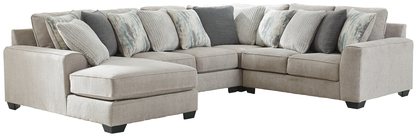Ardsley 4-Piece Sectional with Ottoman Milwaukee Furniture of Chicago - Furniture Store in Chicago Serving Humbolt Park, Roscoe Village, Avondale, & Homan Square